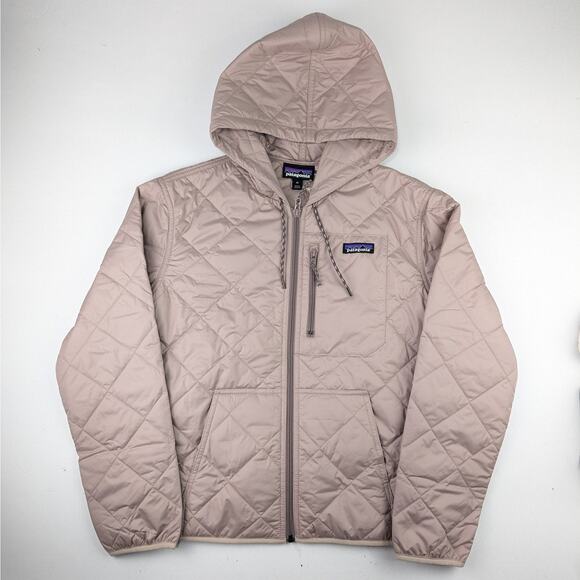 Patagonia Women's Hooded Diamond Quilted Bomber Jacket